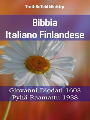 cover image of Bibbia Italiano Finlandese